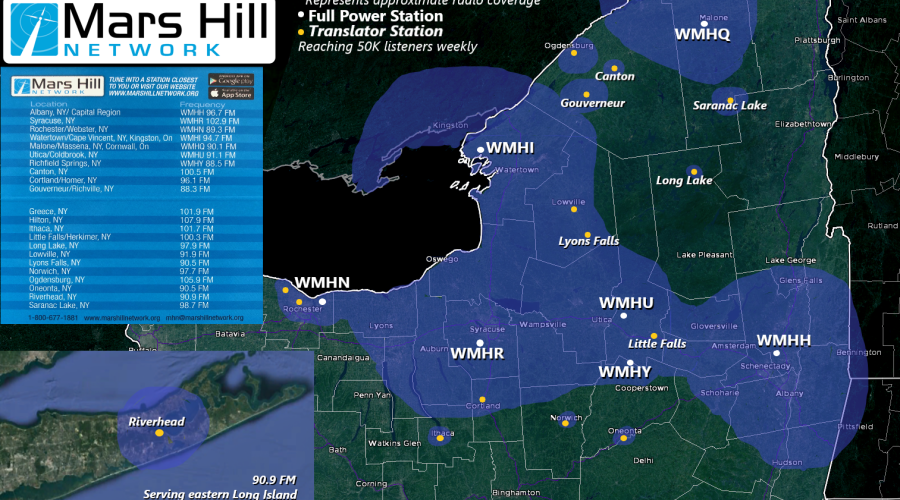 Mars Hill Network Coverage 2019 Mars Hill Network Coverage 2019