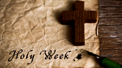 Holy Week graphic