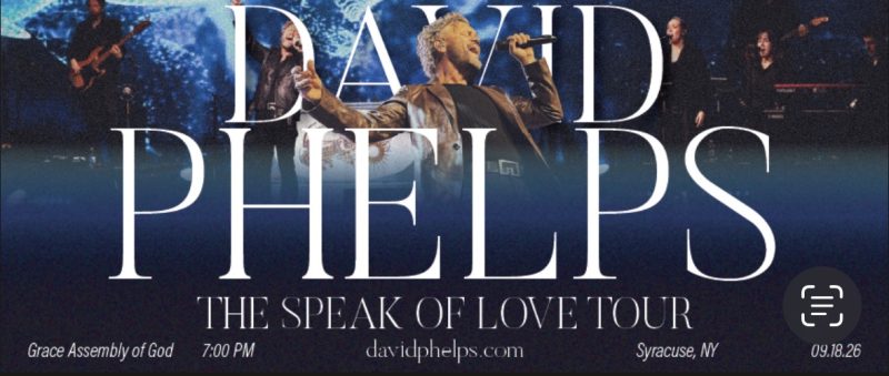 David Phelps Speak of Love Tour!