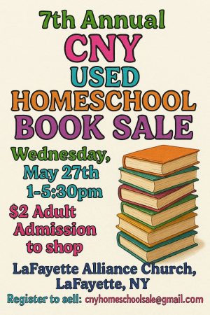 Homeschool Book Sale