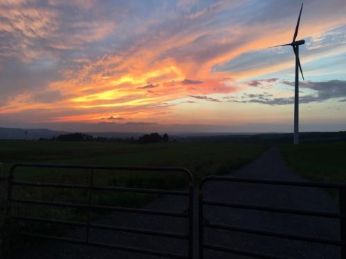 sunset-windmill
